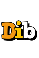 Dib cartoon logo