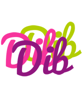 Dib flowers logo