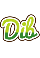 Dib golfing logo