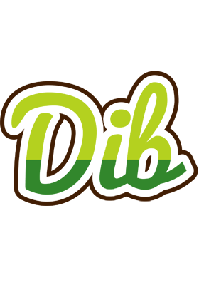 Dib golfing logo