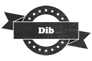 Dib grunge logo