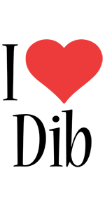 Dib i-love logo