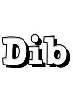 Dib snowing logo