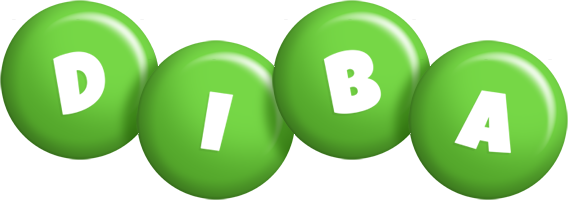 Diba candy-green logo