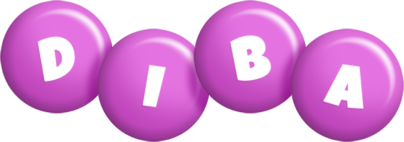 Diba candy-purple logo