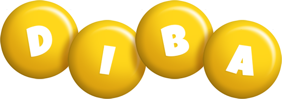 Diba candy-yellow logo