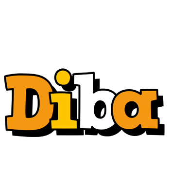 Diba cartoon logo