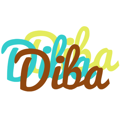 Diba cupcake logo