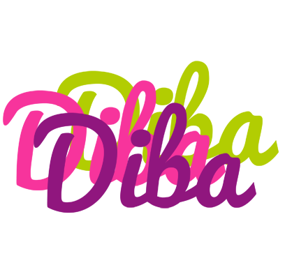 Diba flowers logo