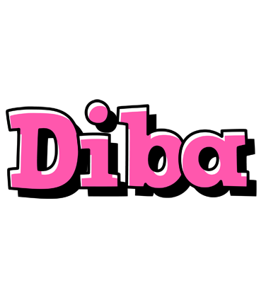 Diba girlish logo