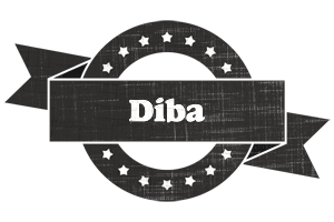 Diba grunge logo