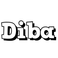Diba snowing logo