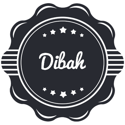 Dibah badge logo