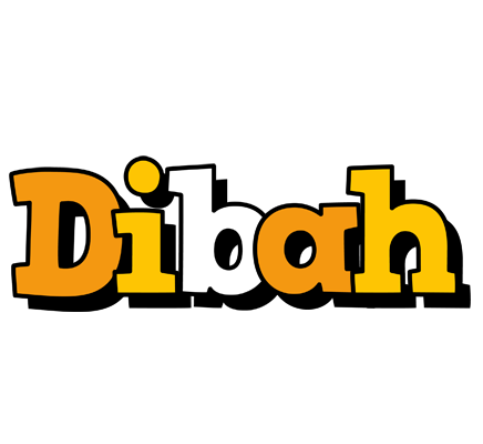 Dibah cartoon logo