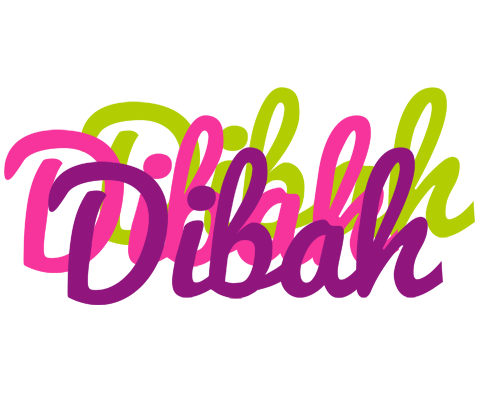 Dibah flowers logo