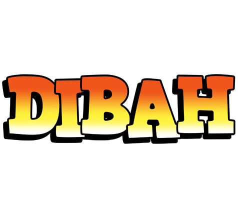 Dibah sunset logo