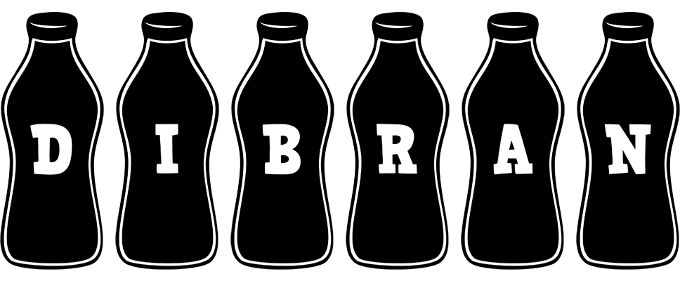 Dibran bottle logo