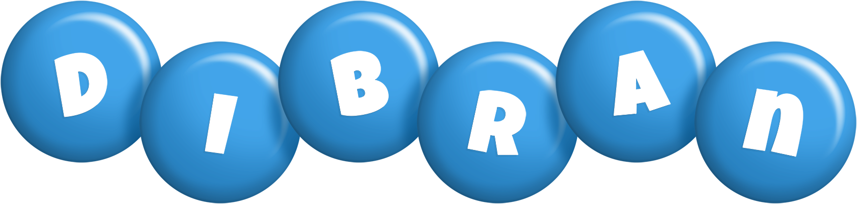 Dibran candy-blue logo