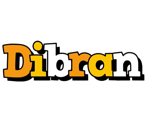 Dibran cartoon logo