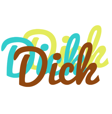 Dick cupcake logo