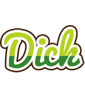 Dick golfing logo