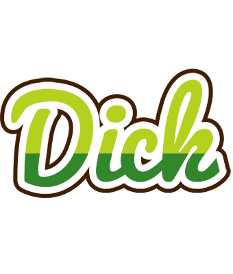 Dick golfing logo