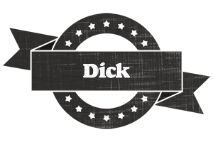 Dick grunge logo