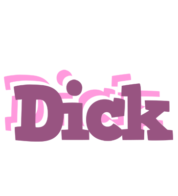 Dick relaxing logo