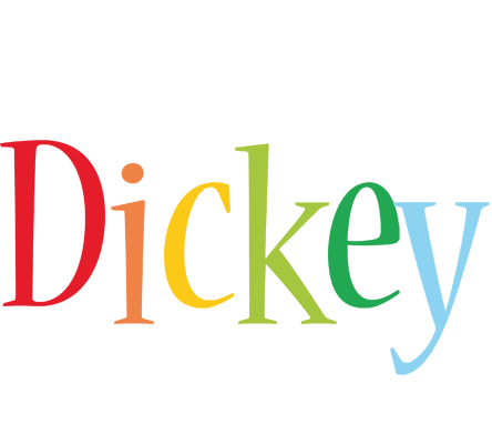 Dickey birthday logo