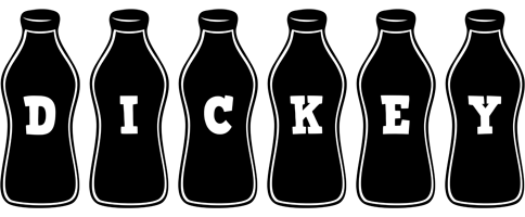 Dickey bottle logo