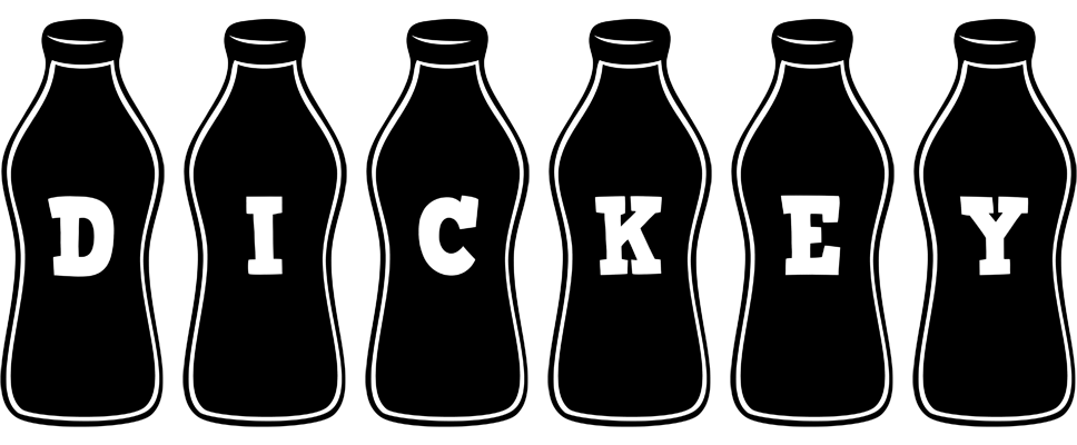 Dickey bottle logo