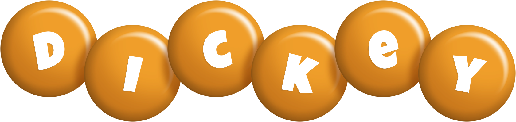 Dickey candy-orange logo