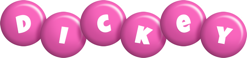 Dickey candy-pink logo