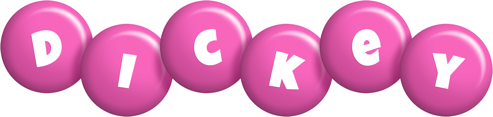 Dickey candy-pink logo