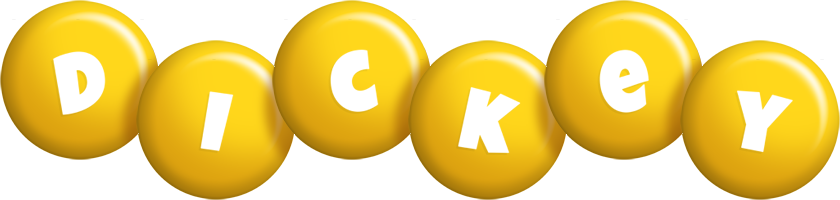 Dickey candy-yellow logo