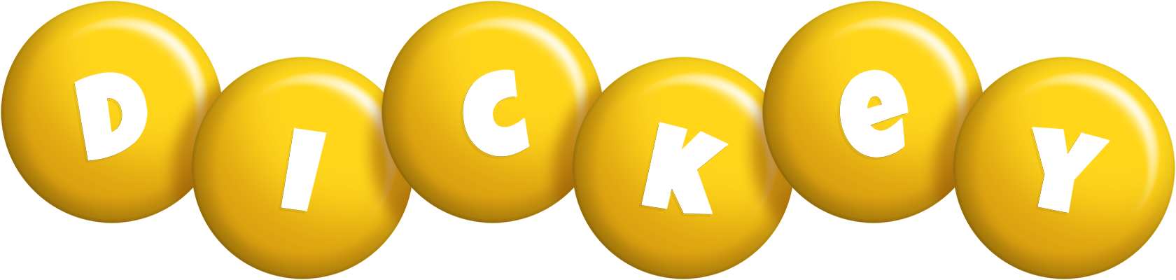 Dickey candy-yellow logo