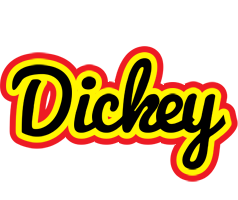 Dickey flaming logo