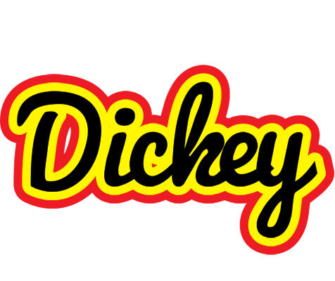 Dickey flaming logo