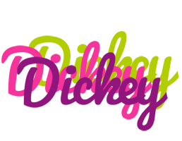 Dickey flowers logo