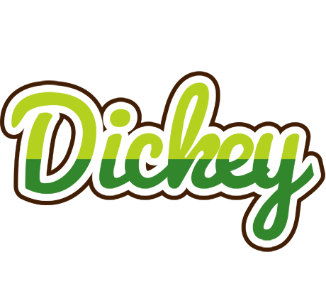 Dickey golfing logo