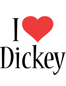Dickey i-love logo