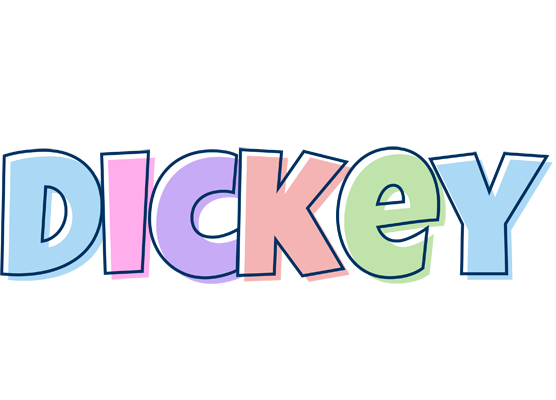 Dickey pastel logo