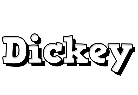 Dickey snowing logo