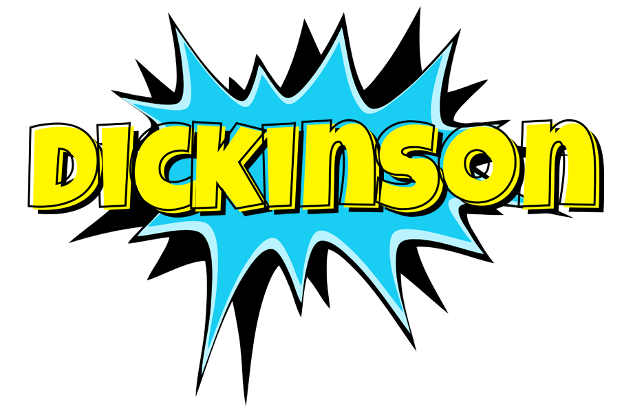 Dickinson amazing logo