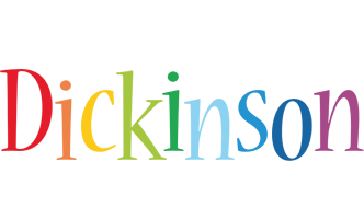 Dickinson birthday logo