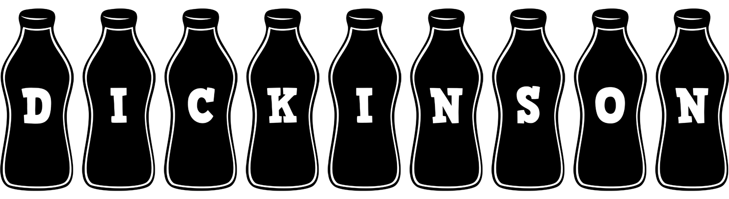 Dickinson bottle logo