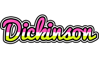 Dickinson candies logo