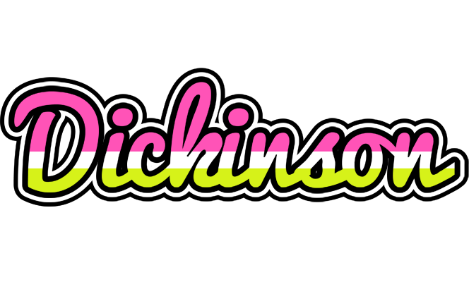 Dickinson candies logo