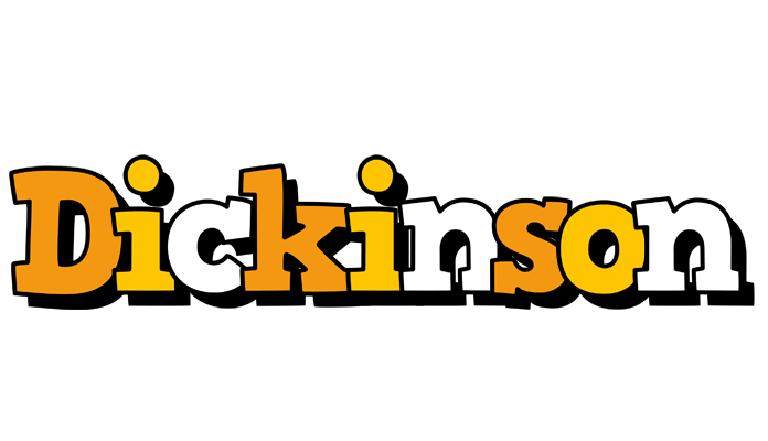Dickinson cartoon logo