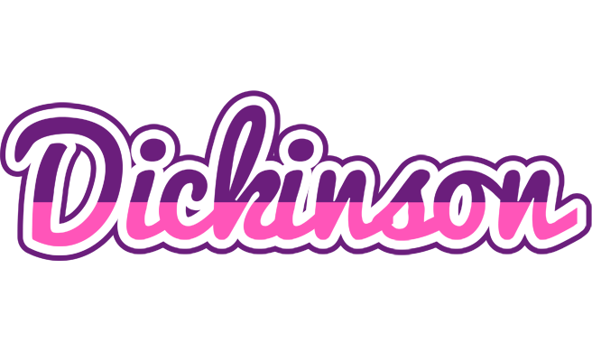 Dickinson cheerful logo